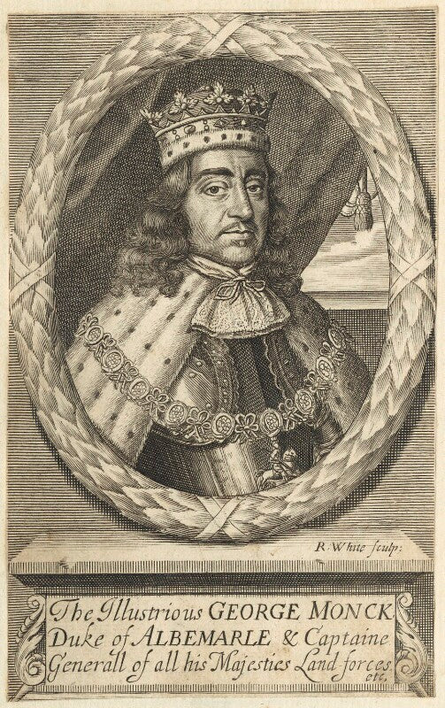 George monck, 1st duke of albemarle npg d29372