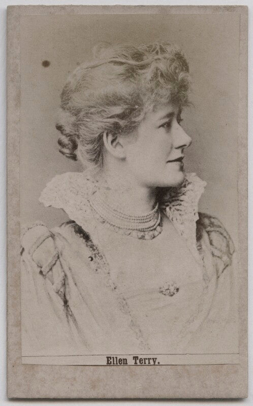 Ellen terry as beatrice in 'much ado about nothing' npg x26811