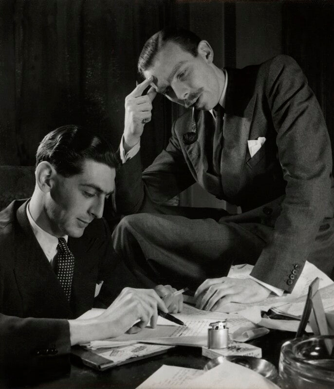 Denis norden; frank muir npg x126581