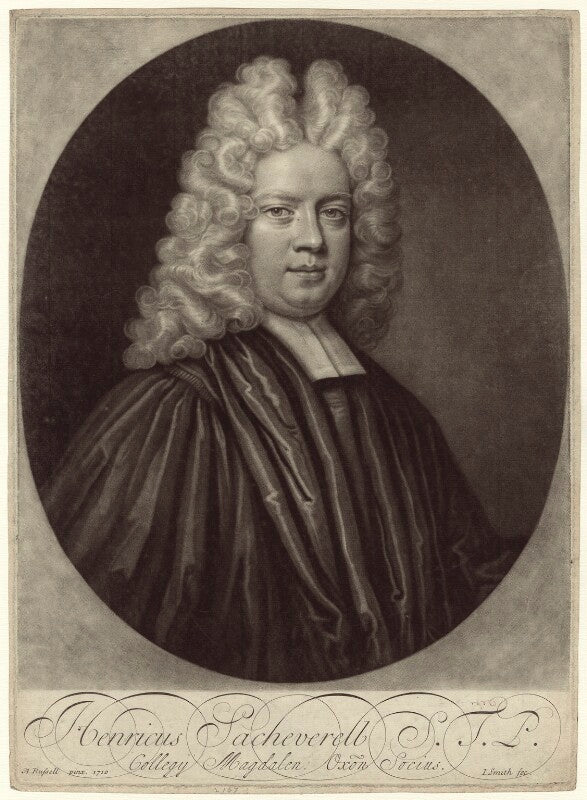 Henry sacheverell npg d31485
