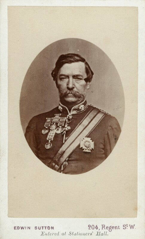 Robert cornelis napier, 1st baron napier of magdala npg ax11958