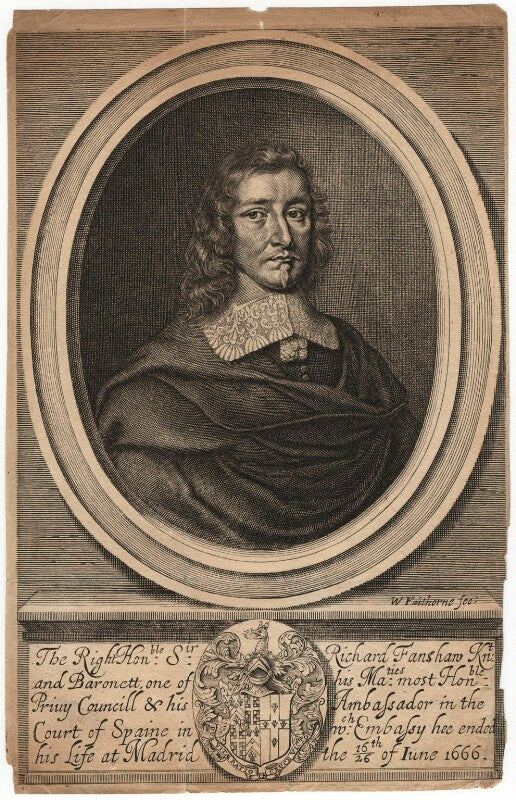 Sir richard fanshawe npg d2323