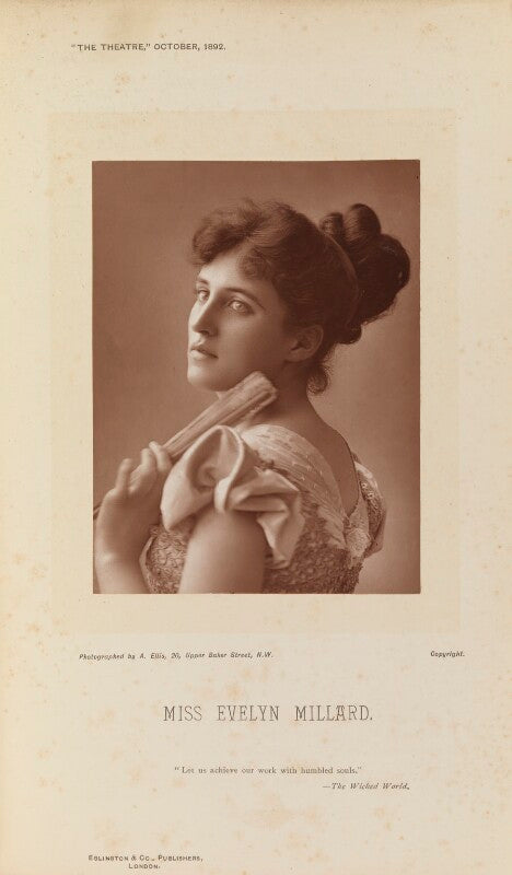 Evelyn millard npg ax28842