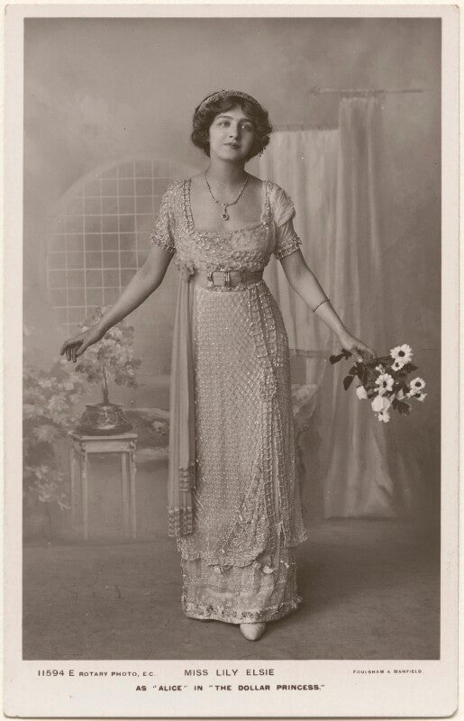 Lily elsie as 'alice' in 'the dollar princess' npg x201068