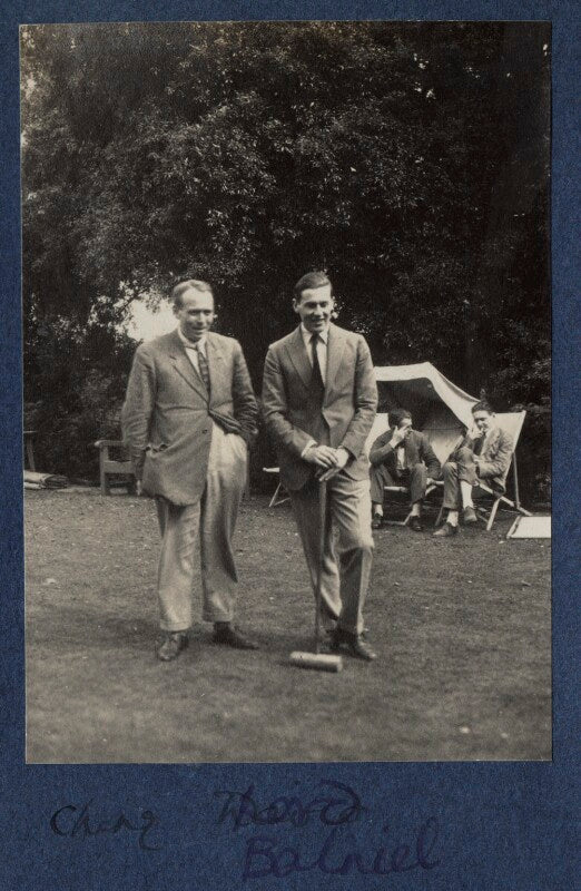 James ching; david lindsay, 28th earl of crawford; leonard alfred george strong; t.s. eliot npg ax141641