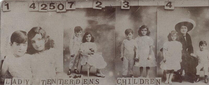 Lady tenterden with her children npg ax136950