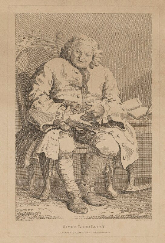 Simon fraser, 11th lord lovat npg d37452
