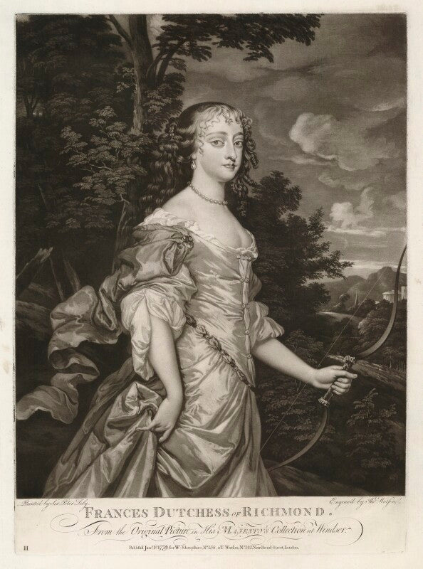Frances teresa stuart, duchess of richmond and lennox npg d30484