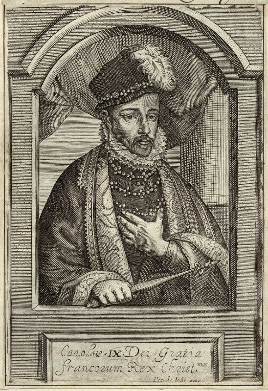 Charles ix, king of france npg d25619