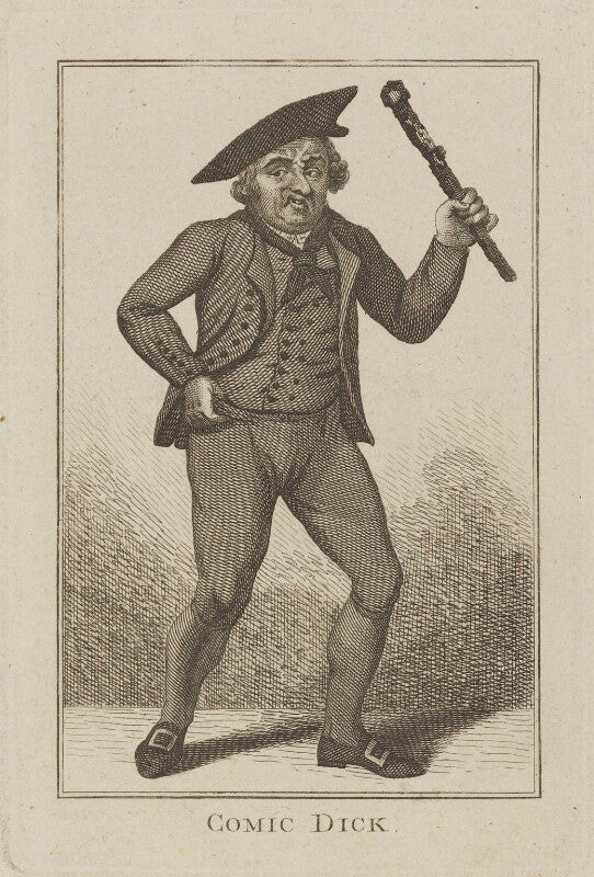 'comic dick' (richard suett) npg d14377