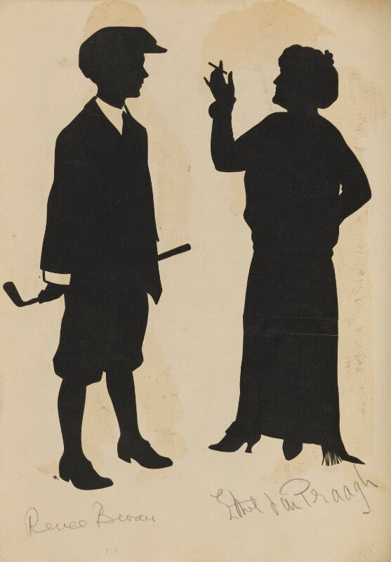 Actors in role in the "plus fours" company npg d46646