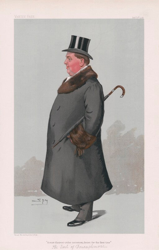 Richard walter john hely hutchinson, 6th earl of donoughmore ('men of the day. no. 940. "a most discreet under secretary, drawn for the first time"') npg d45261