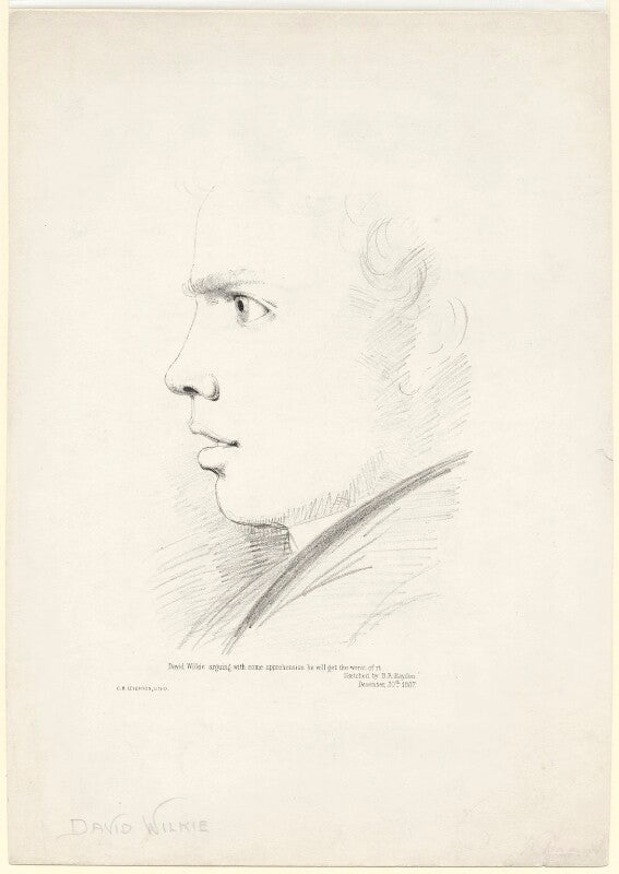 'david wilkie arguing with some apprehension he will get the worst of it' (sir david wilkie) npg d7632