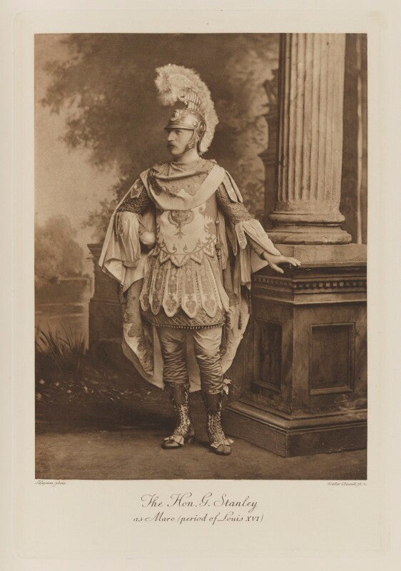 Sir george frederick stanley as maro (period of louis xvi) npg ax41104