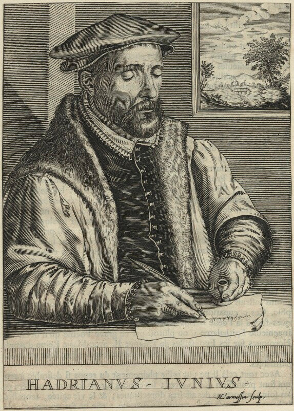 Hadrianus junius (adriaen de jonghe) npg d25009