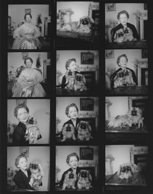 Esme mary sorrett ('molly', née fink), rani of pudukota (pudukkottai) npg x195367