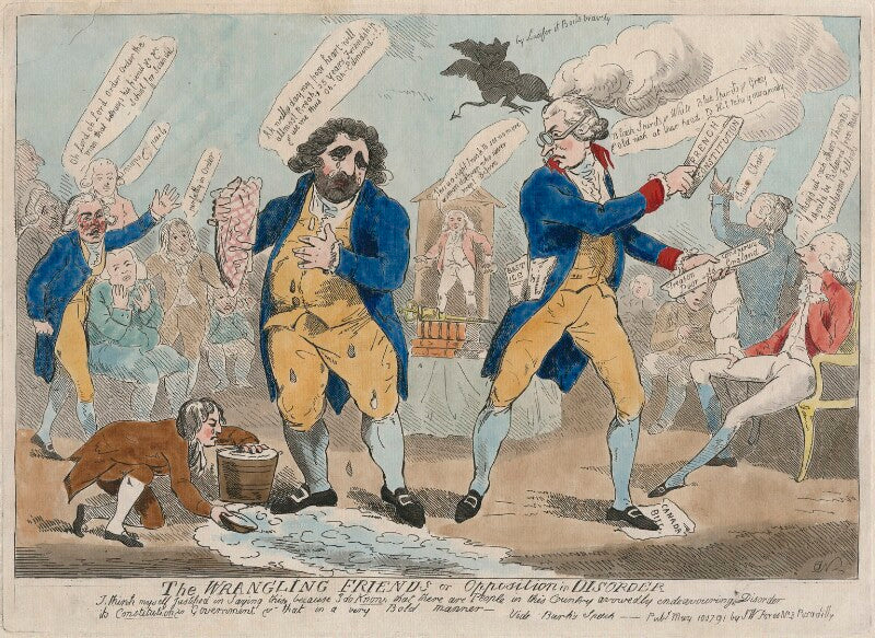 The wrangling friends or opposition in disorder npg d48866