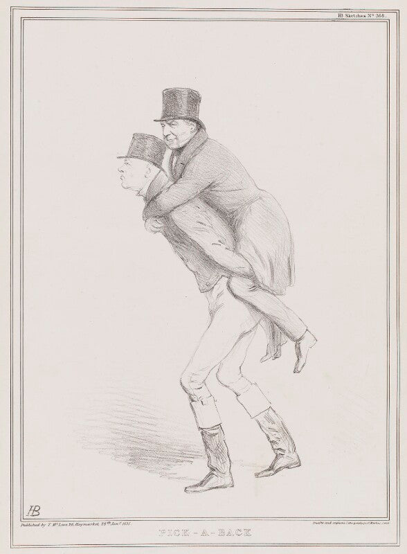 Pick a back (george byng; joseph hume) npg d41302