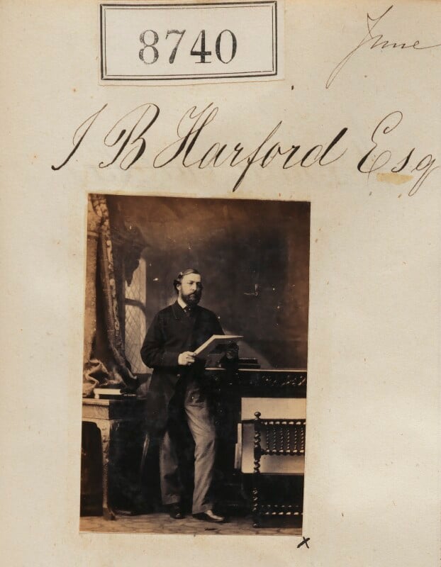 John battersby harford ('j.b. harford esq') npg ax58563
