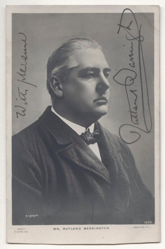 Rutland barrington (george rutland barrington fleet) npg ax45819