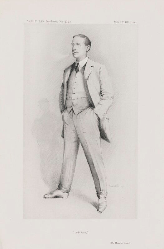 Henry vernon esmond (harry esmond jack) ('men of the day. no. 2323. "uncle sandy."') npg d45713