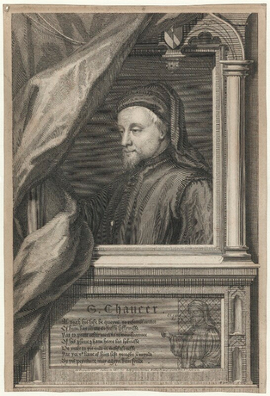 Geoffrey chaucer npg d33018