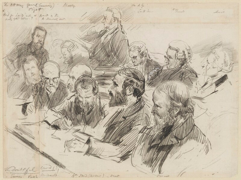 'the doubtful card' npg 2250