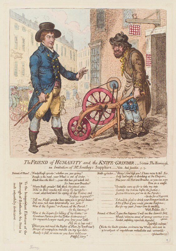 George tierney ('the friend of humanity and the knife grinder') npg d12626