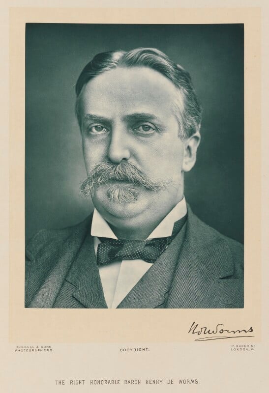 Henry de worms, 1st baron pirbright npg ax15879