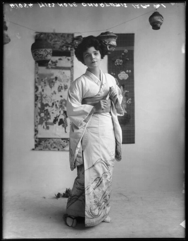Hope charteris as aki san in 'the mousmé' (the maids in japan) npg x102049