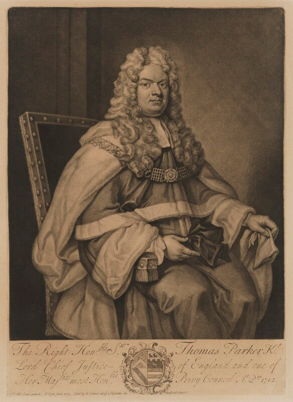 Thomas parker, 1st earl of macclesfield npg d38068