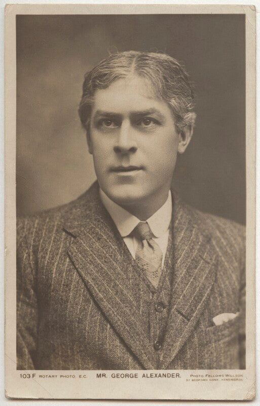 Sir george alexander (george samson) npg x293
