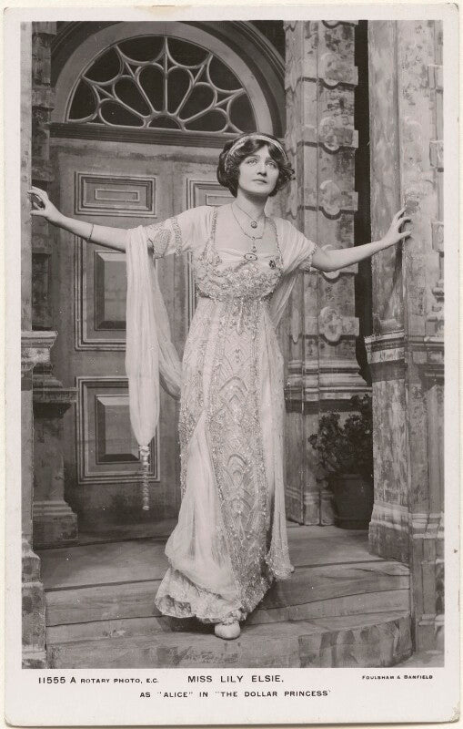 Lily elsie as 'alice' in 'the dollar princess' npg x201073