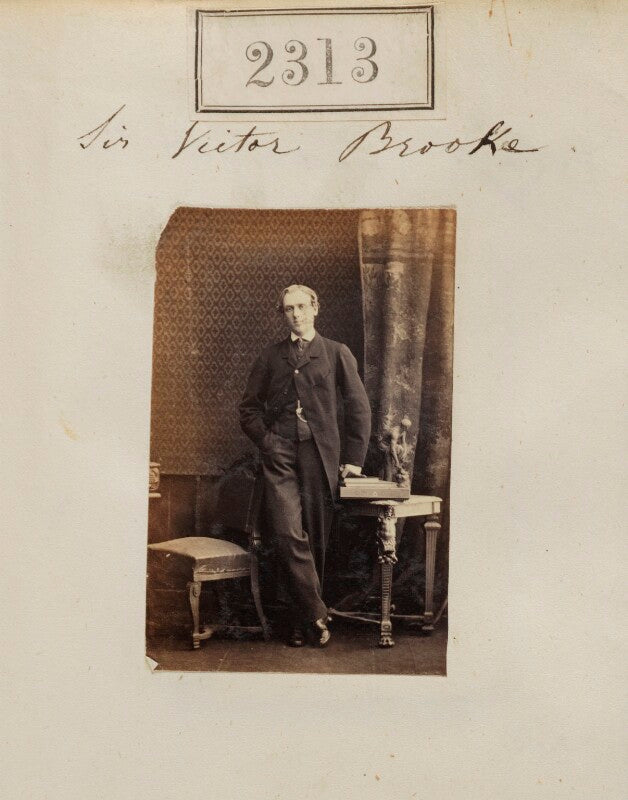 Sir victor alexander brooke, 3rd bt npg ax51701