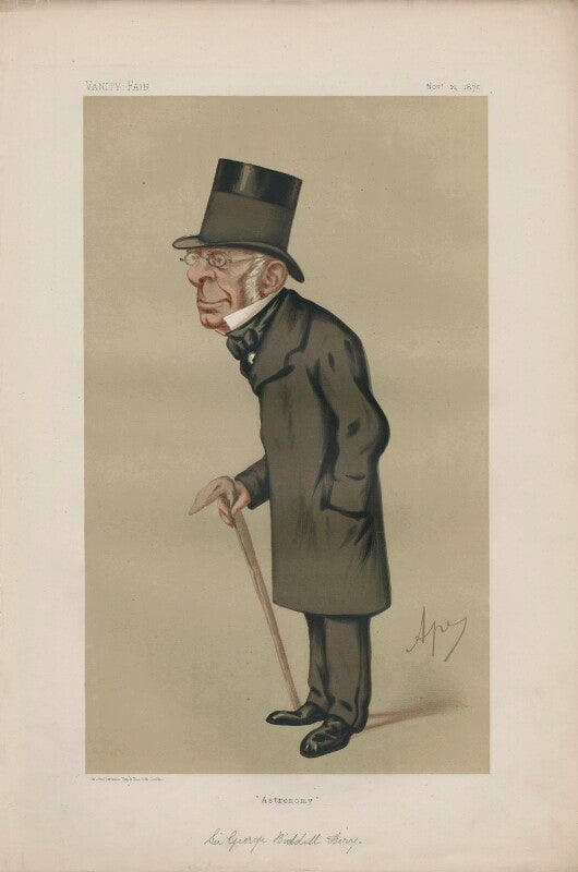 Sir george biddell airy ('men of the day. no. 115.') npg d43718