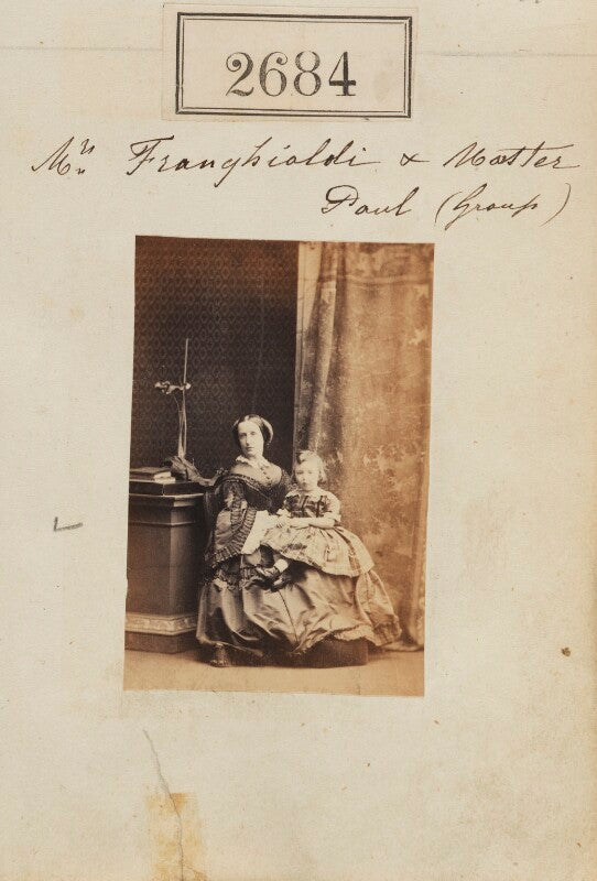 Constance clara franghiadi (née harman); paul franghiadi npg ax52073