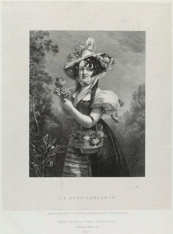 'la rosa parlante' npg d21956