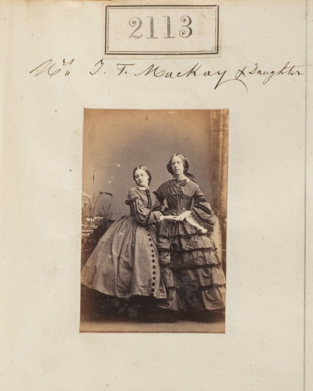 Mrs t.h. mackay with her daughter npg ax51503