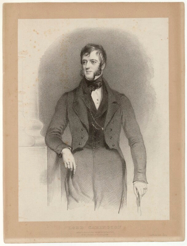 Robert john carington (né smith), 2nd baron carrington npg d32707