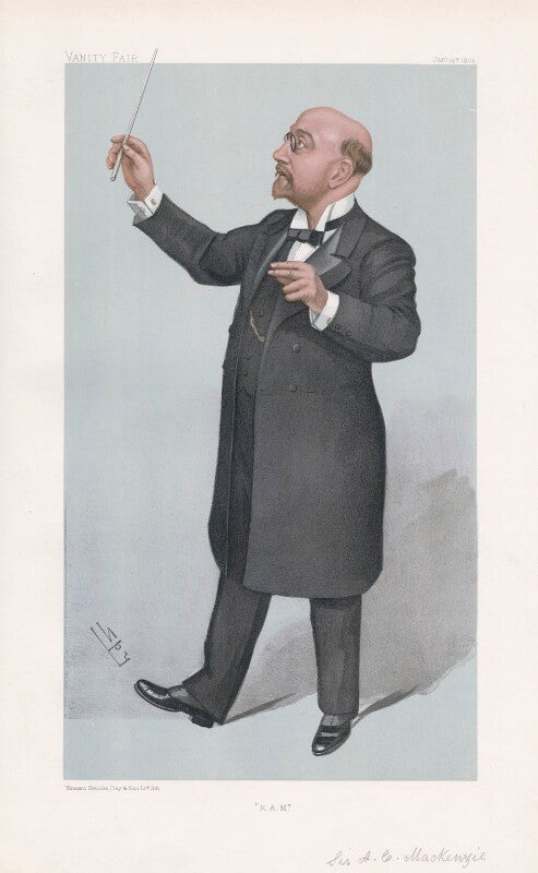 Sir alexander campbell mackenzie ('men of the day. no. 905. "r.a.m."') npg d45205