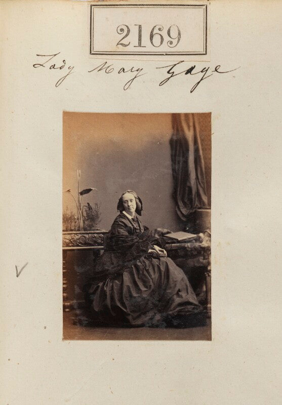 Lady mary elizabeth gage (née douglas) npg ax51557