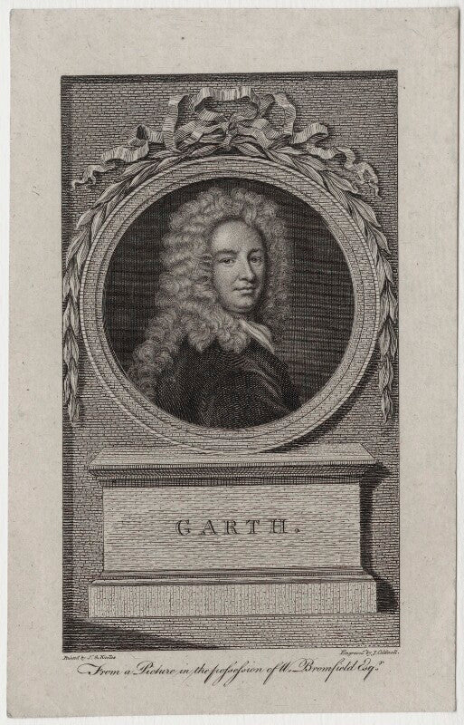 Sir samuel garth npg d31259