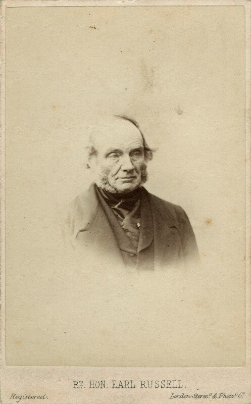 John russell, 1st earl russell npg ax18243