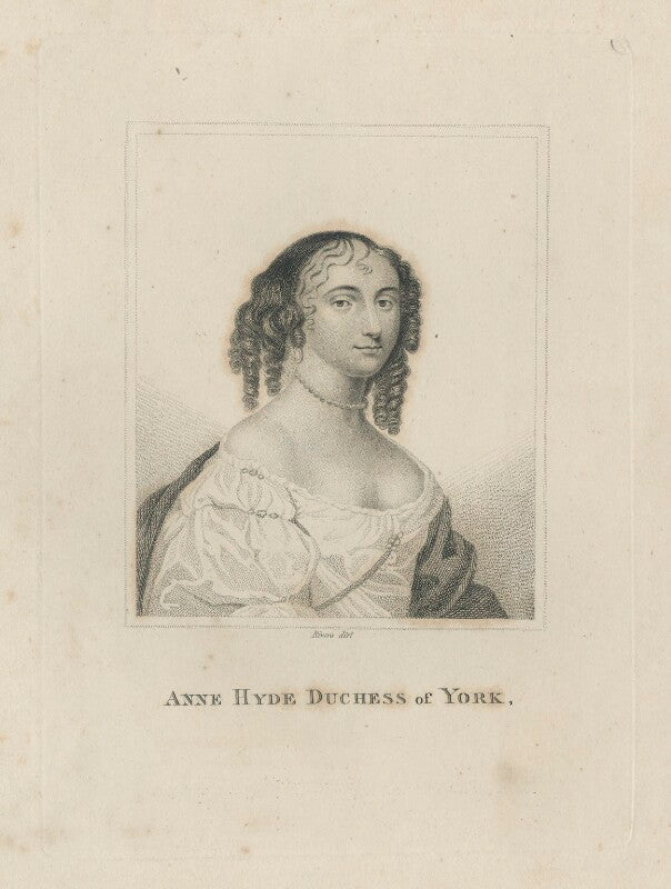 Anne hyde, duchess of york npg d29316