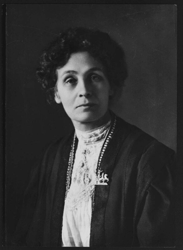 Emmeline pankhurst npg x176282