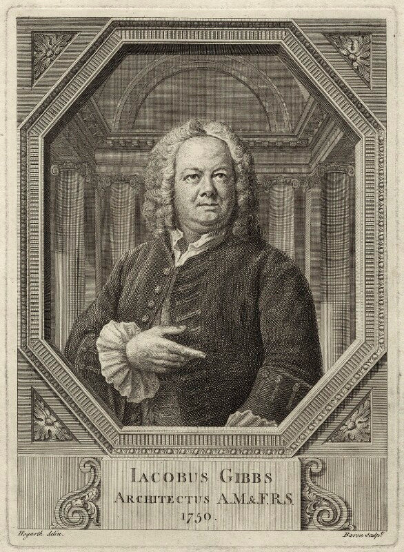 James gibbs npg d34496