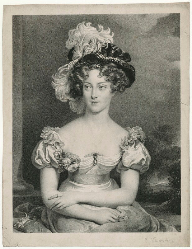 Marie caroline de bourbon deux siciles, duchesse de berry npg d39239