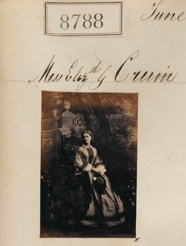 Lady elizabeth graham crum ('miss elizabeth g. crum') npg ax58611