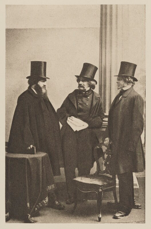 James thomas fields; nathaniel hawthorne; william davis ticknor npg ax29923