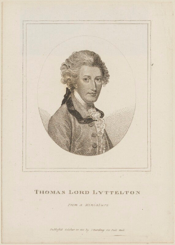 Thomas lyttelton, 2nd baron lyttelton npg d14307